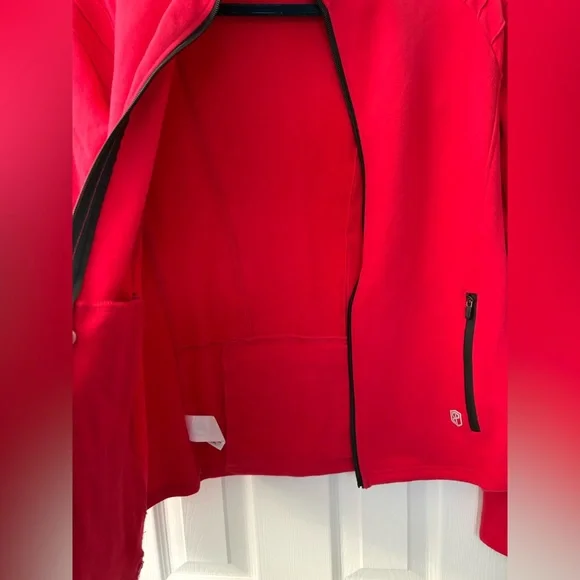 NWT Born Primitive Red Zip Up Athletic Jacket | Women’s Performance Top - Picture 5 of 7